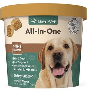 NaturVet® NaturVet All-in-One 4-IN-1 Support for Dogs, 60 ct Soft Chews