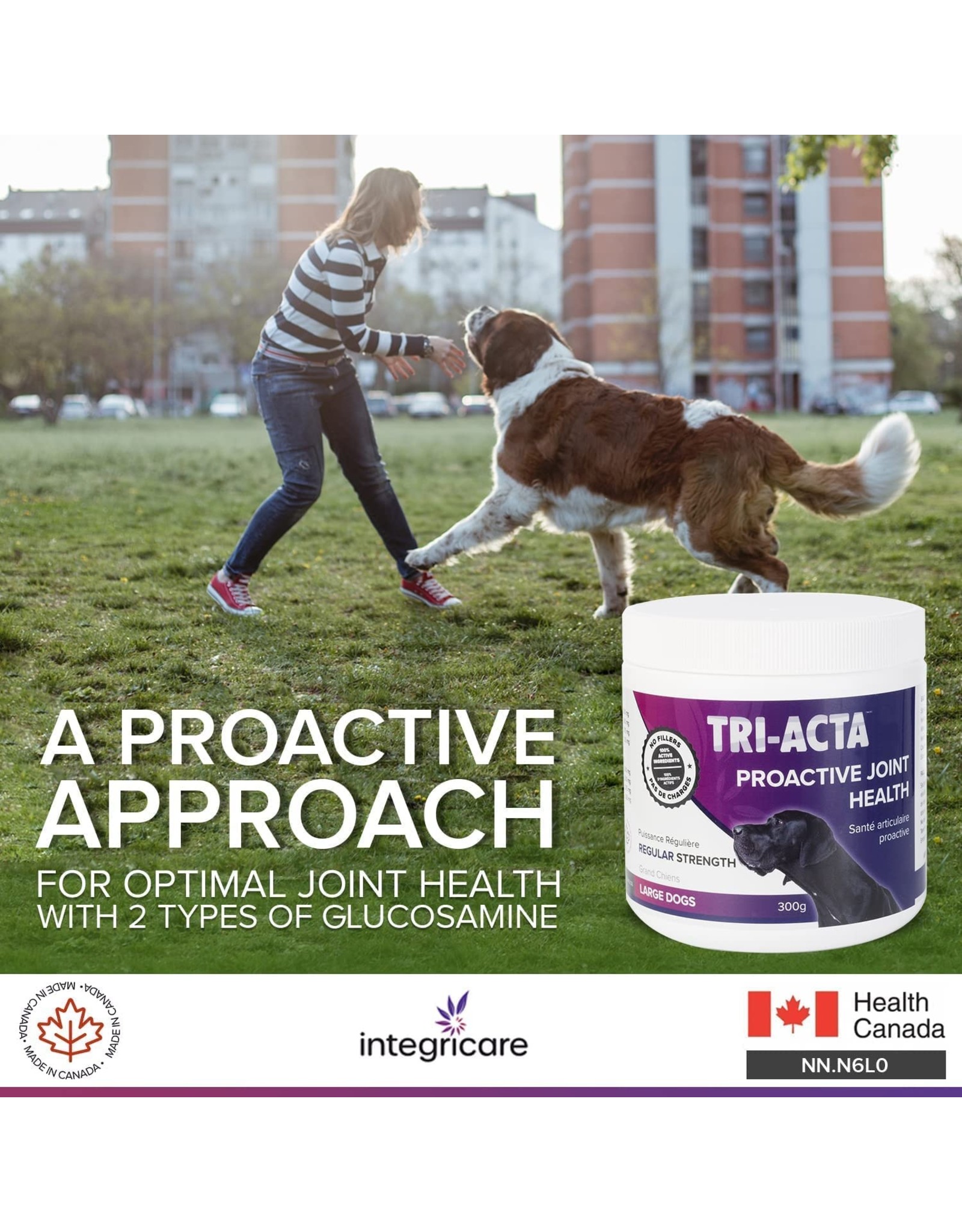 TRI-ACTA Tri-Acta, Muscle and Joint Supplement for Pets, with Msm Powder, Chondroitin, and Glucosamine for Dogs and Cats, for Ultimate Pet Nutrition
