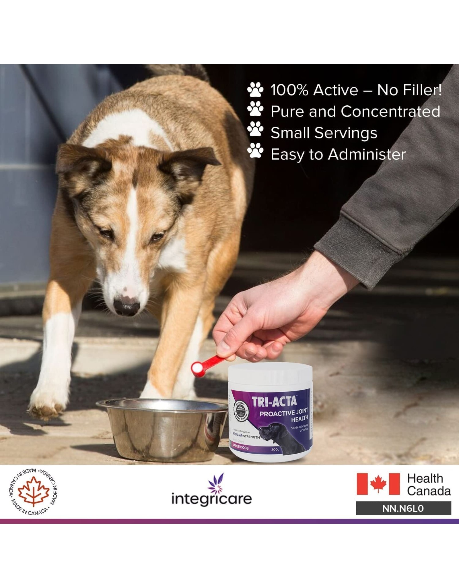 TRI-ACTA Tri-Acta, Muscle and Joint Supplement for Pets, with Msm Powder, Chondroitin, and Glucosamine for Dogs and Cats, for Ultimate Pet Nutrition