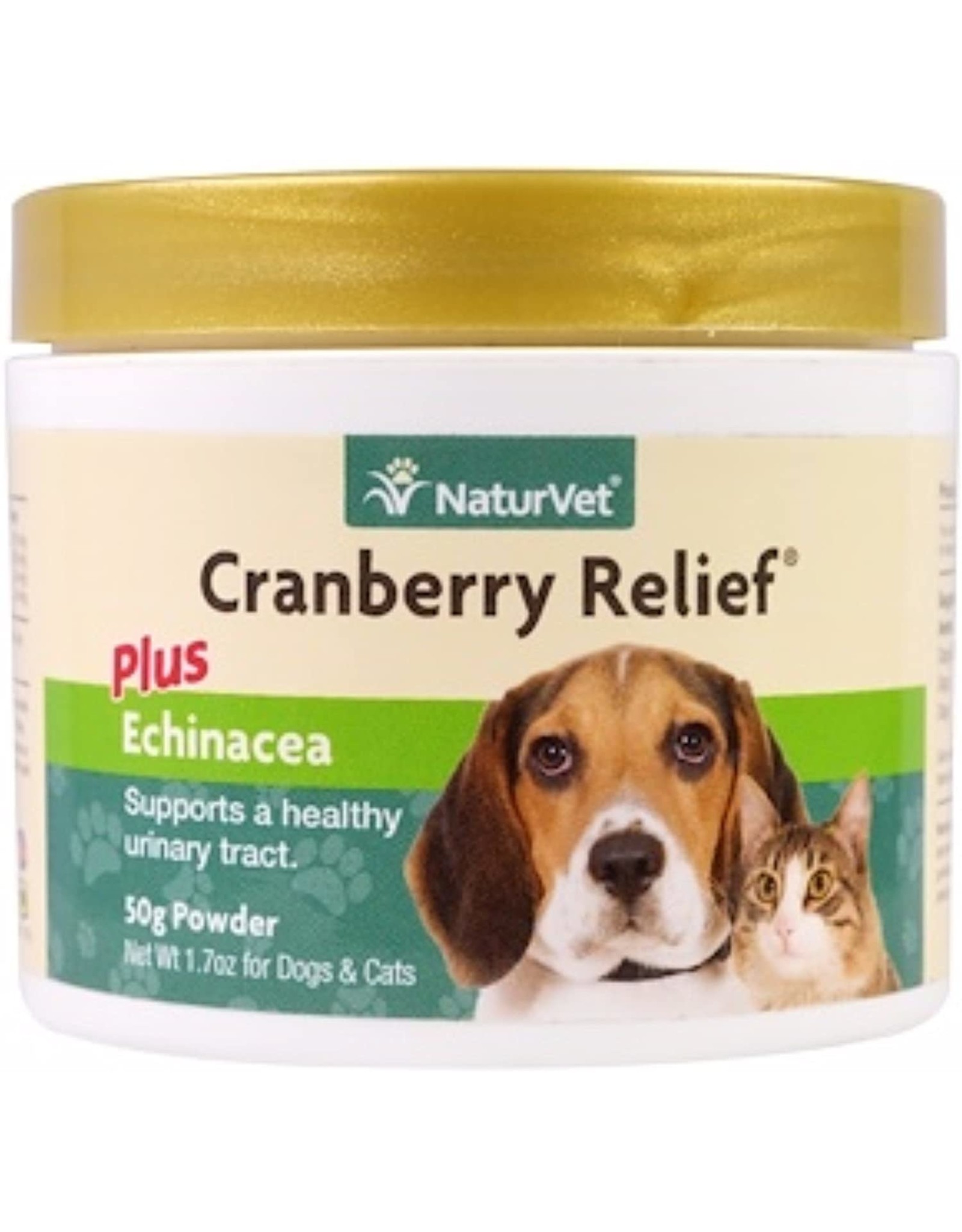 NaturVet® NaturVet Cranberry Relief Dog and Cat Remedy for Urinary Tract Infection 50 Gram