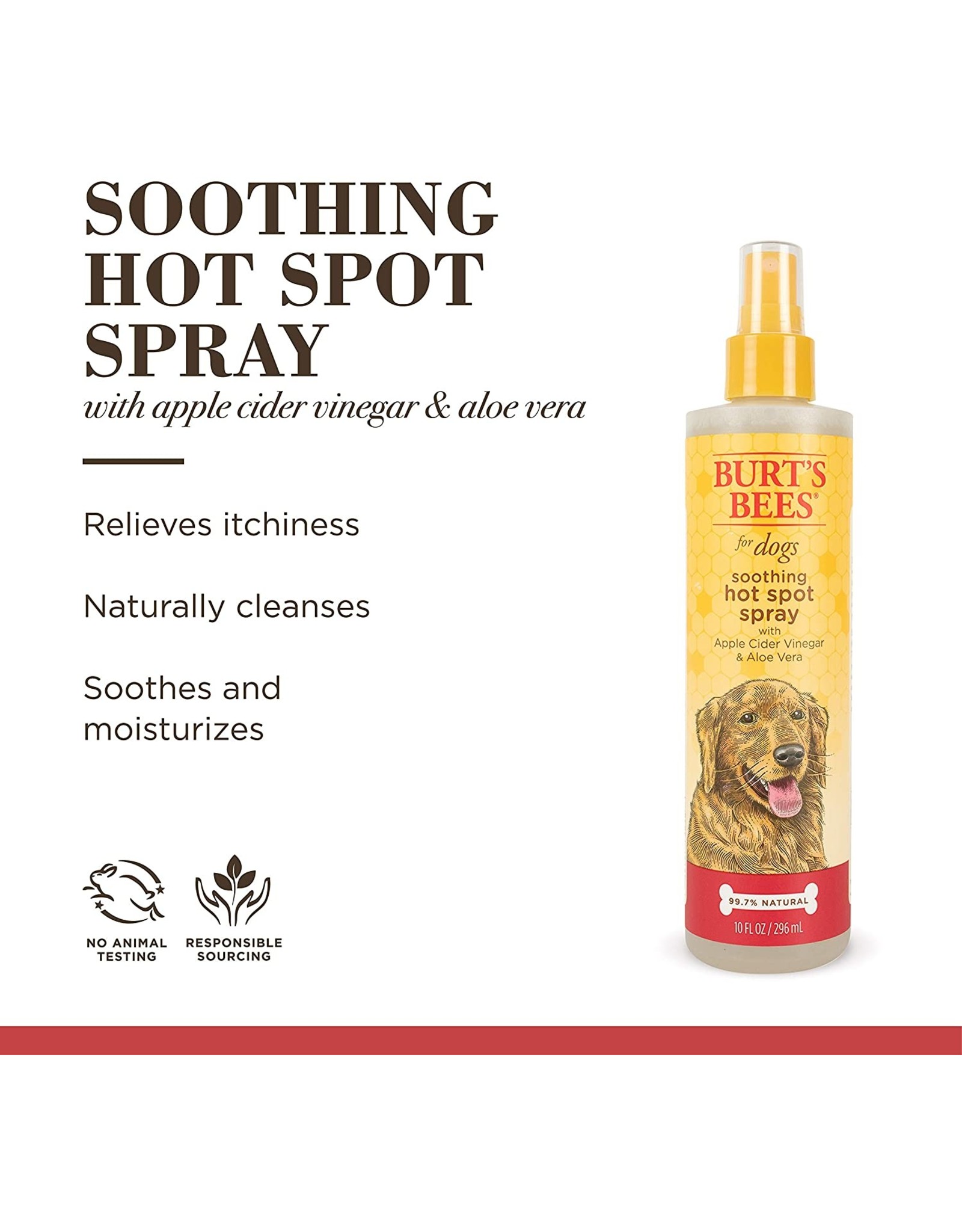 Burt's Bees Soothing Hot Spot Spray, 10-Ounce