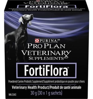 Pro Plan Purina Pro Plan Veterinary FortiFlora Probiotic Dog Supplement 30 x 1g