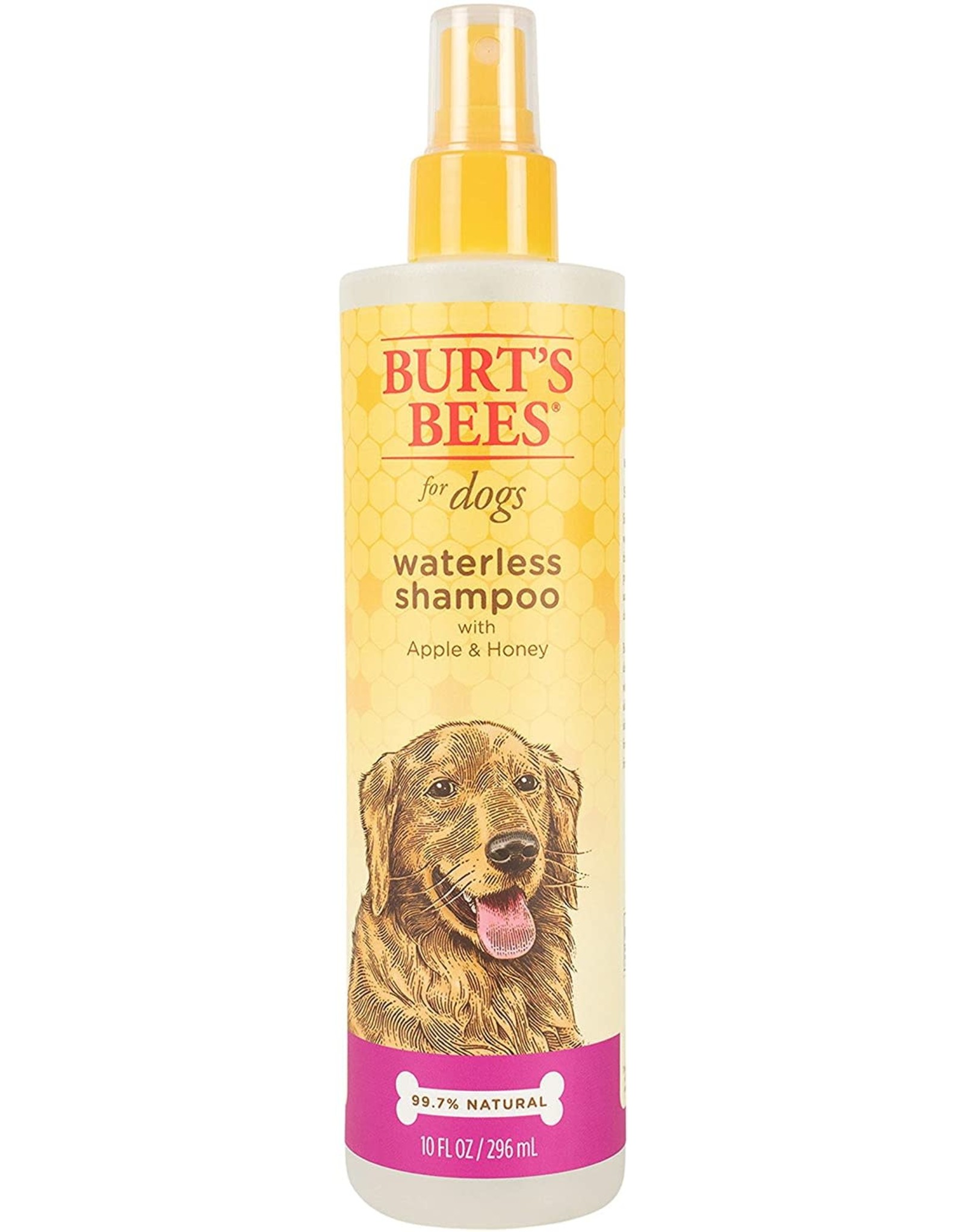 Burt's Bees for Dogs  All-Natural Waterless Shampoo Spray with Apple and Honey, 10 Ounces