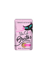 TIKI TIKI CAT® BROTHS™ SALMON IN BROTH WET CAT FOOD TOPPER  1.3 OZ single TIKI TIKI CAT® BROTHS™ SALMON IN BROTH WET CAT FOOD TOPPER  1.3 OZ single