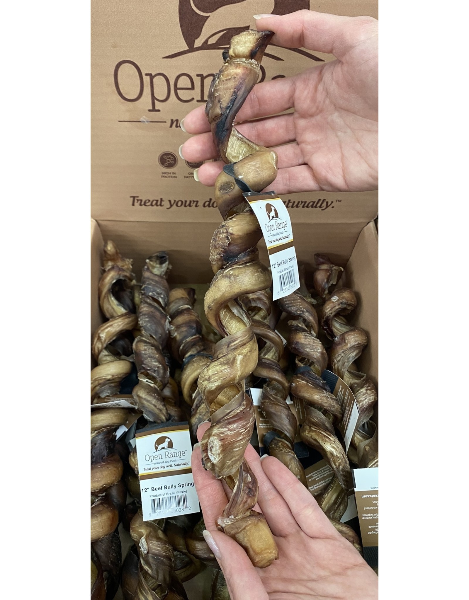 Open Range Open Range® Bully Spring  Dog Treat (11" to 12") x 1