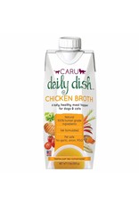 Caru Pet Food Caru Daily Dish Chicken Broth meal topper for dogs and cats 17.6oz  single