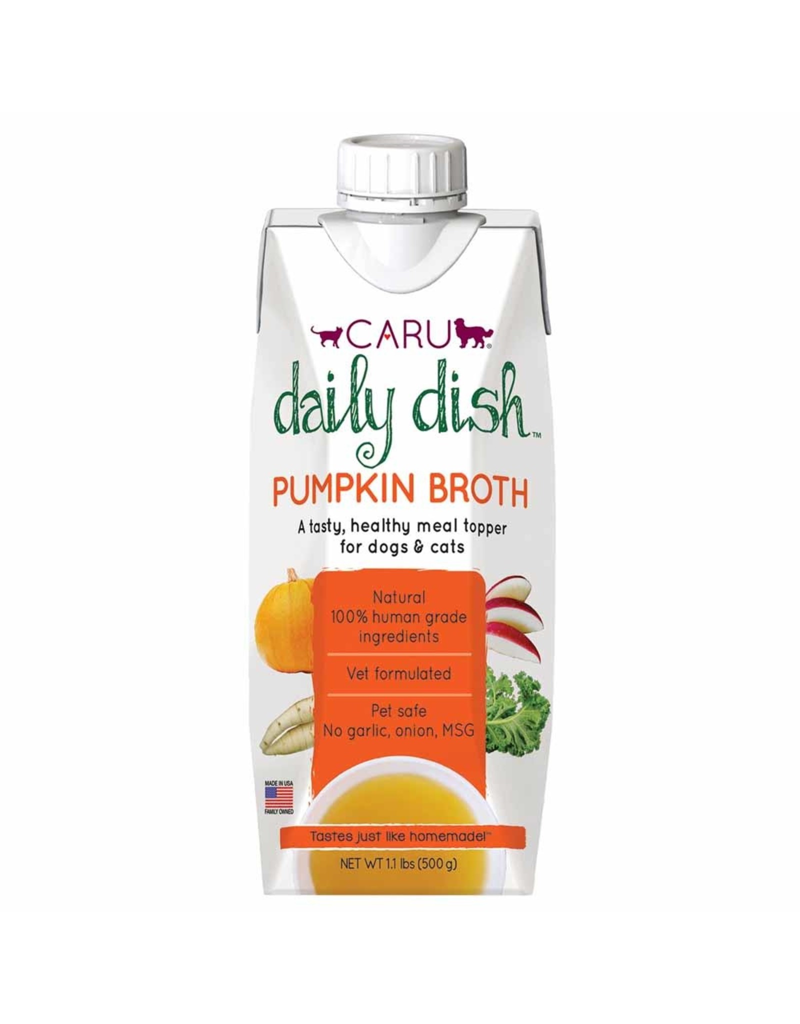 Caru Pet Food Daily Dish Broth - Pumpkin 17.6oz x 1