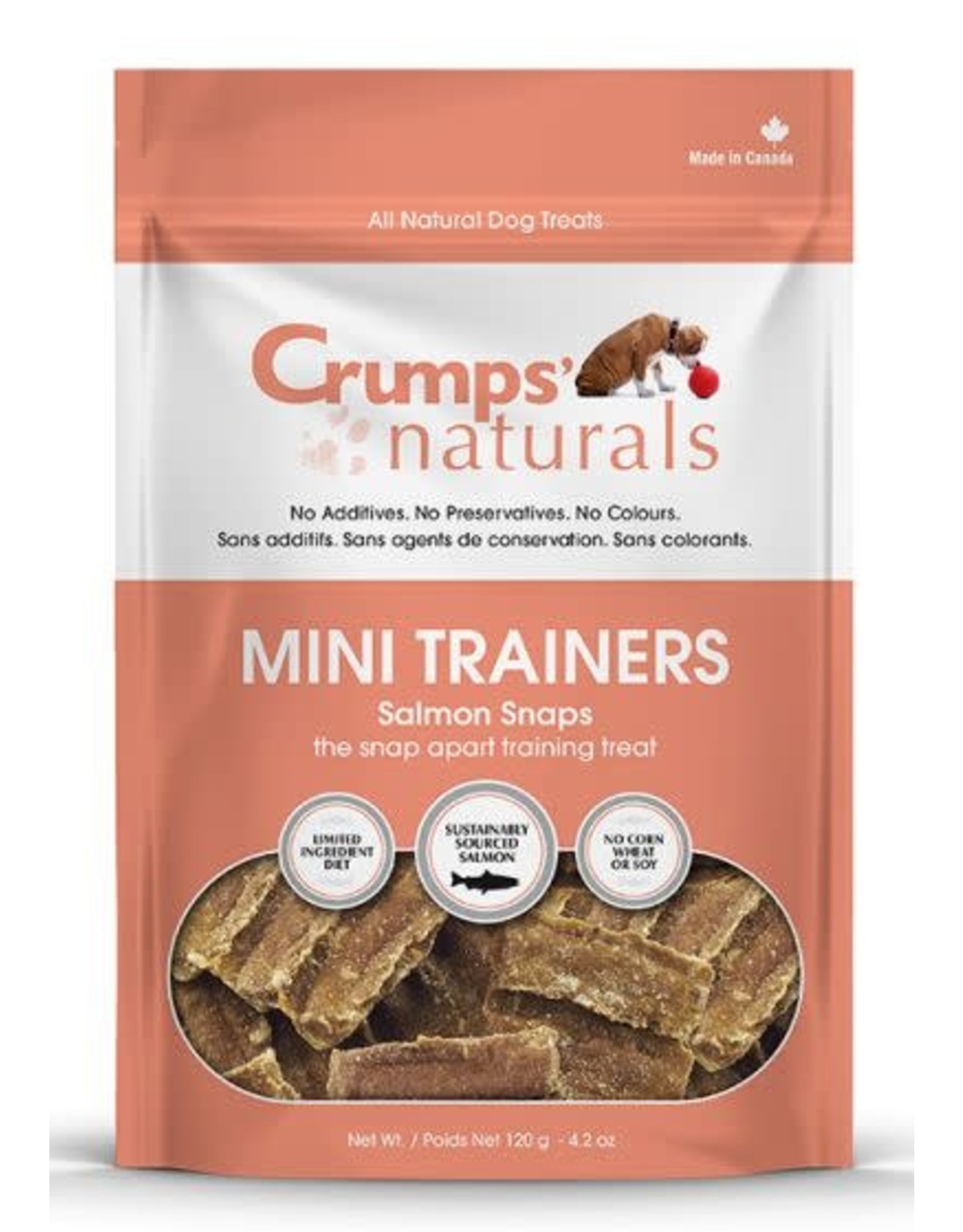 Crumps' Naturals Crumps Salmon Snaps Dog 120g