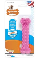 Nylabone Nylabone Just for Puppies Petite Pink Dental Bone Puppy Dog Chew Toy