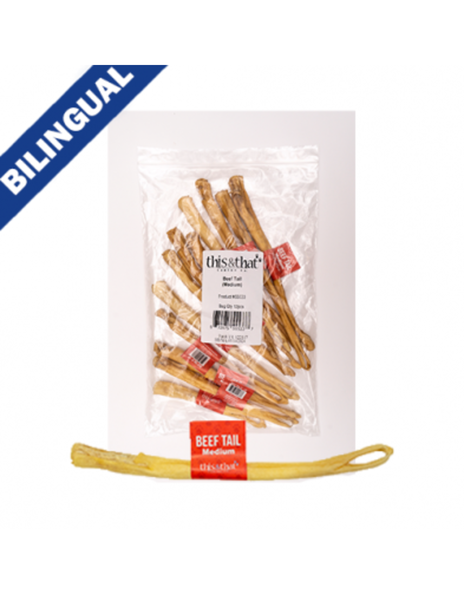 This & That® Bull Tail Chew 9" single