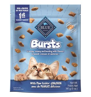 Blue Buffalo BLUE Bursts Filled Cat Treats Chicken Flavor  5oz single
