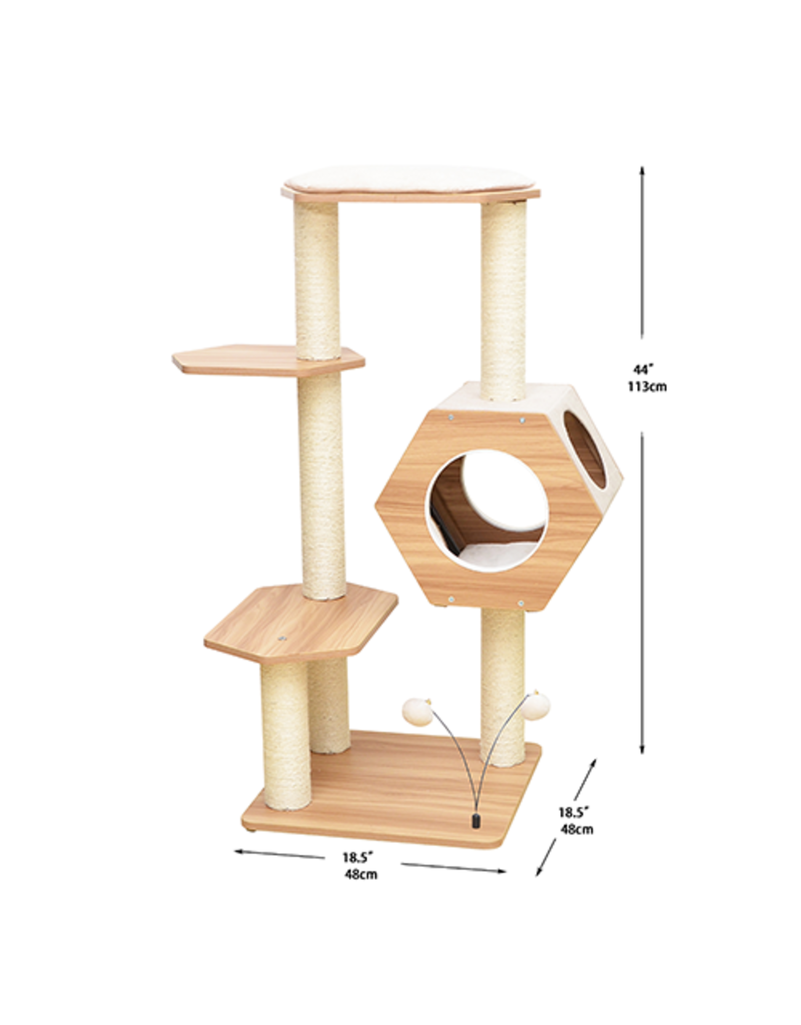 PetPals PetPals Group© WAGON STYLE 5- Level Cat Tree