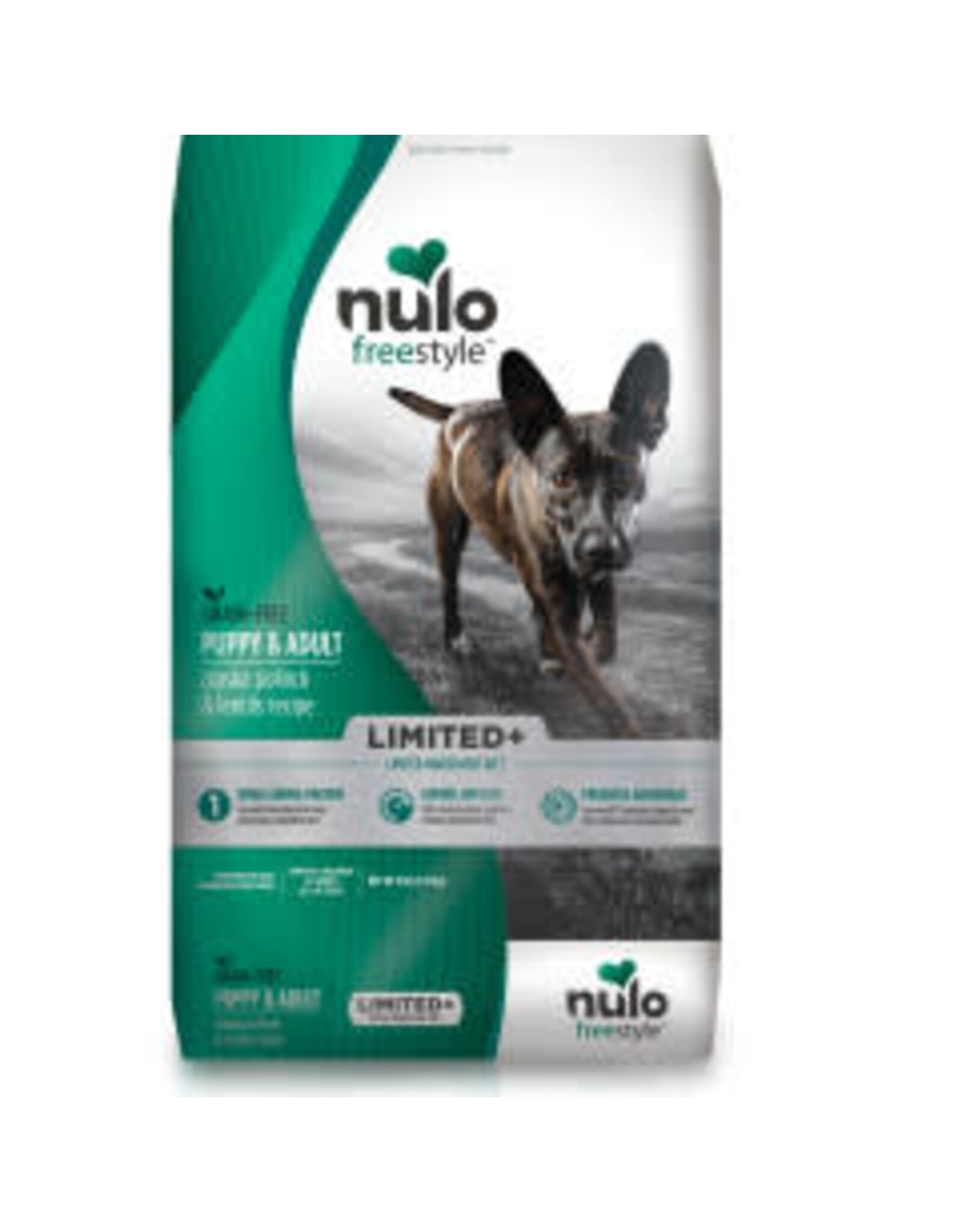 Nulo Nulo FreeStyle Grain Free High-Meat Kibble Puppy and Adult Dog Food- Limited Ingredients  Alaska Pollock Recipe
