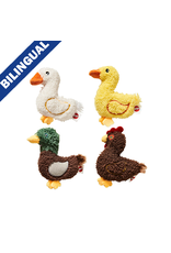 Spot SPOT® Love The Earth Barnyard Bird Assorted 4" Cat Toy