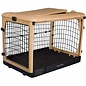 Pet Gear Deluxe Steel Dog Crate With Pad - Medium