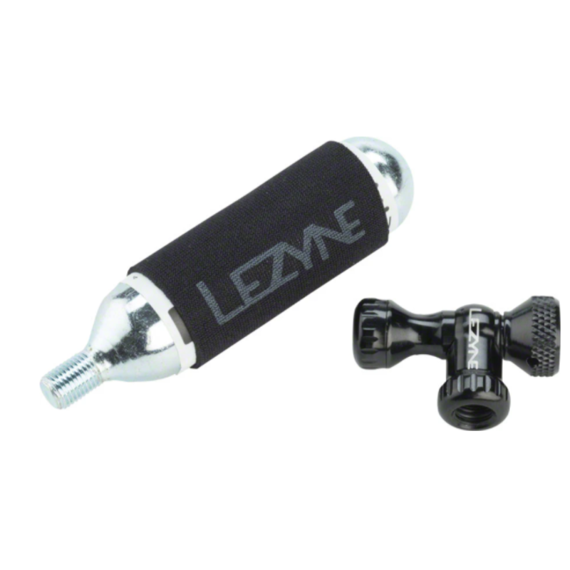 Lezyne Lezyne Control Drive Co2 with 25 gram cartridge and machined Slip Fit Chuck