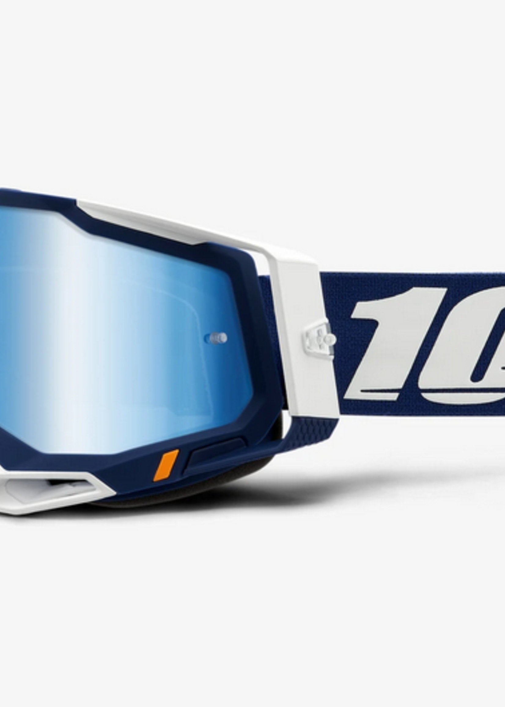 100% 100% RACECRAFT 2 Goggle Concordia - Mirror Blue Lens