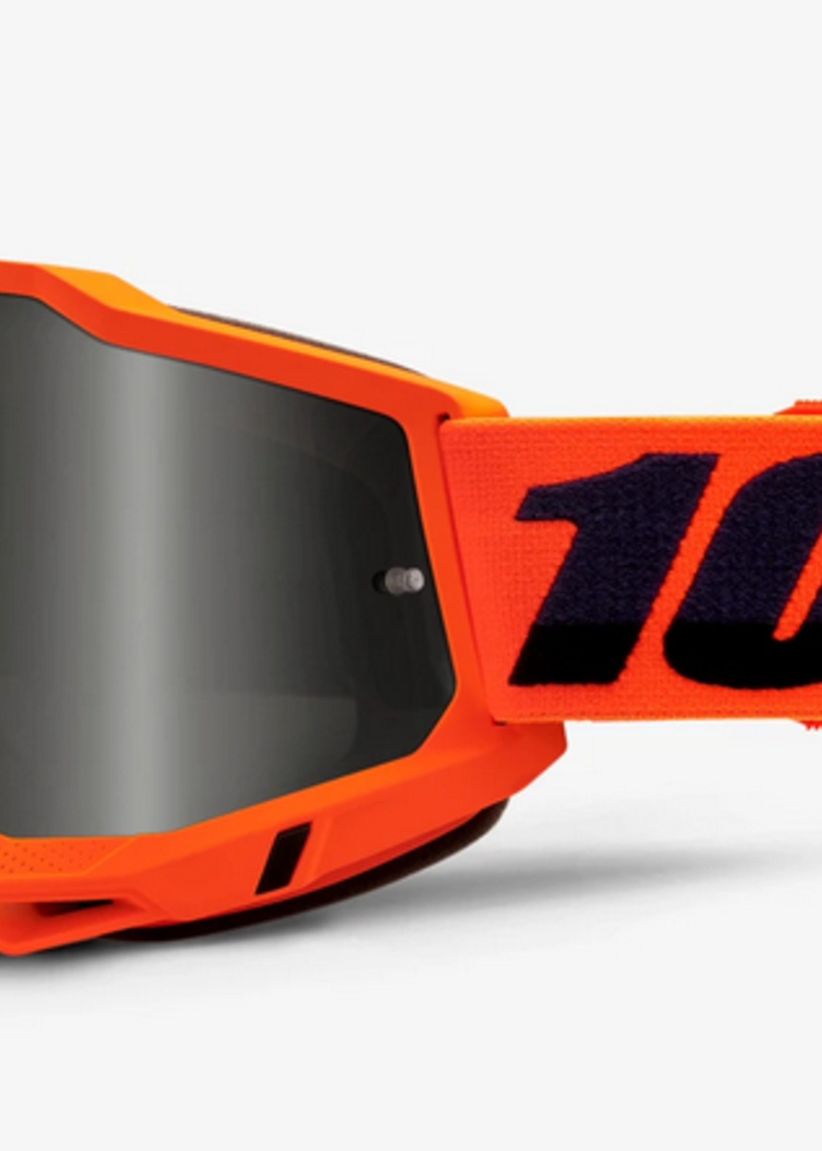 100% 100% ACCURI 2 Sand Goggle Neon Orange - Smoke Lens