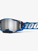 100% 100% Armega Goggle Rockchuck Flash Silver Lens