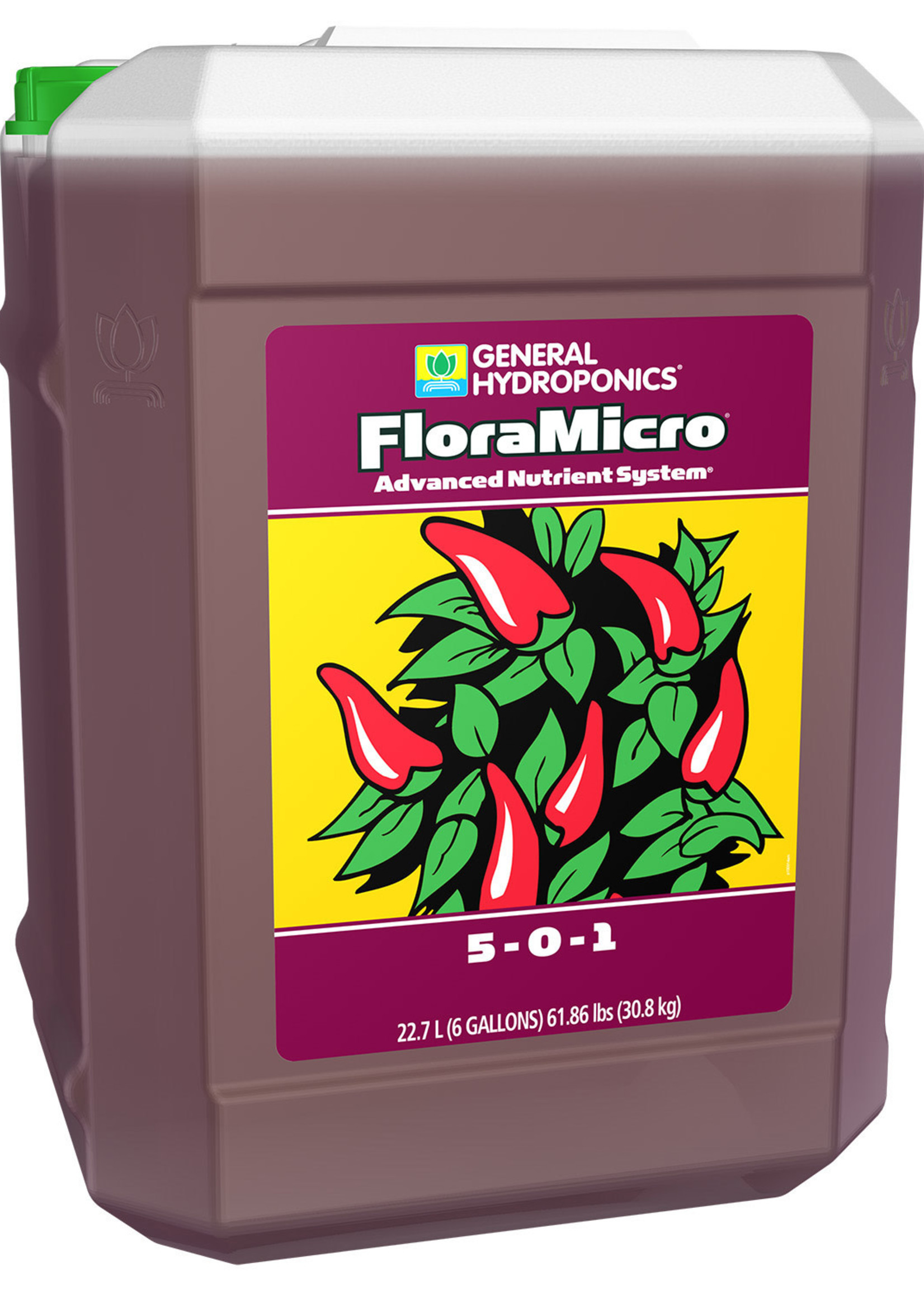 General Hydroponics GH Flora Micro 6 Gallon
