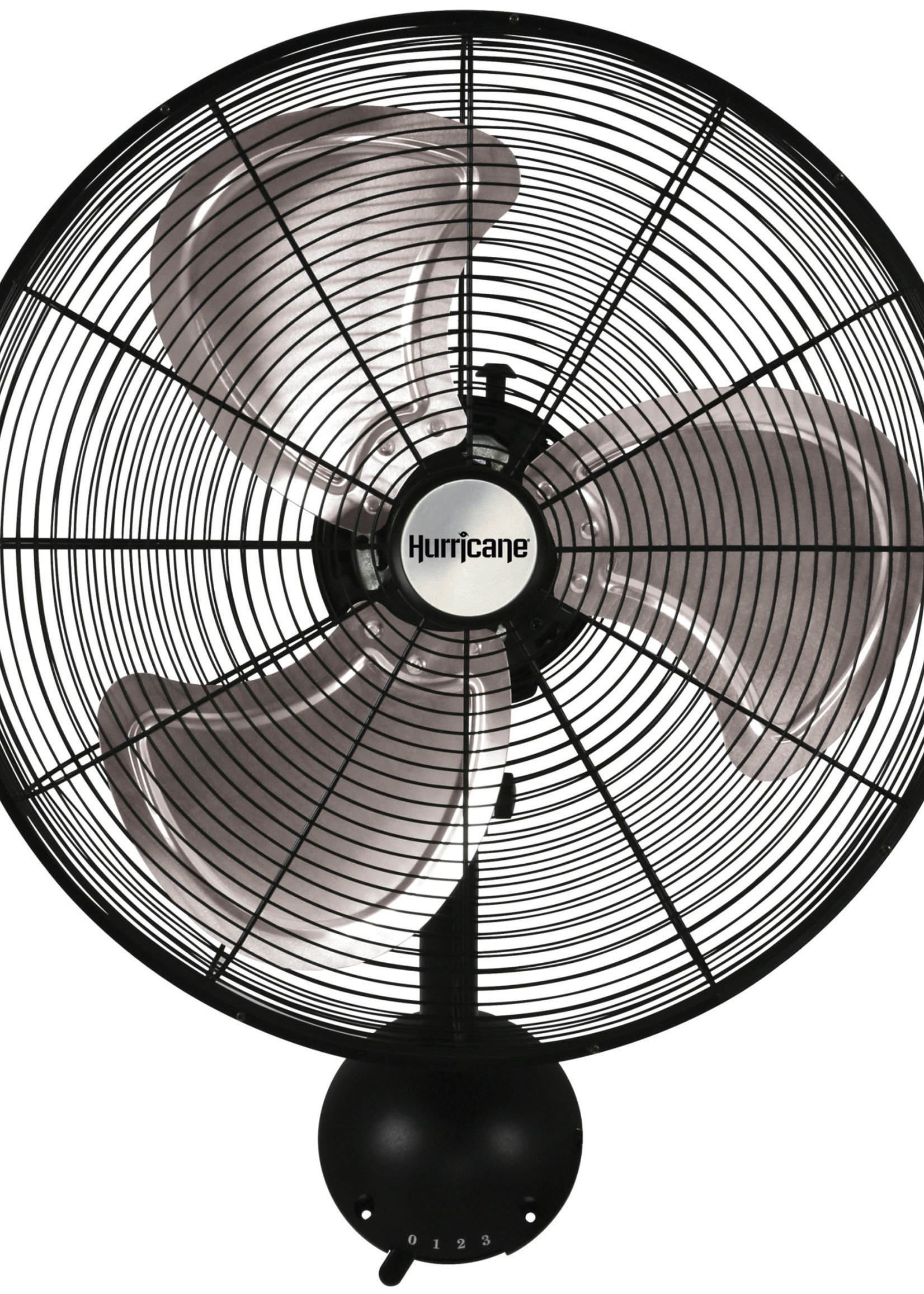 Hurricane Hurricane Pro High Velocity Oscillating Metal Wall Mount Fan 20 in