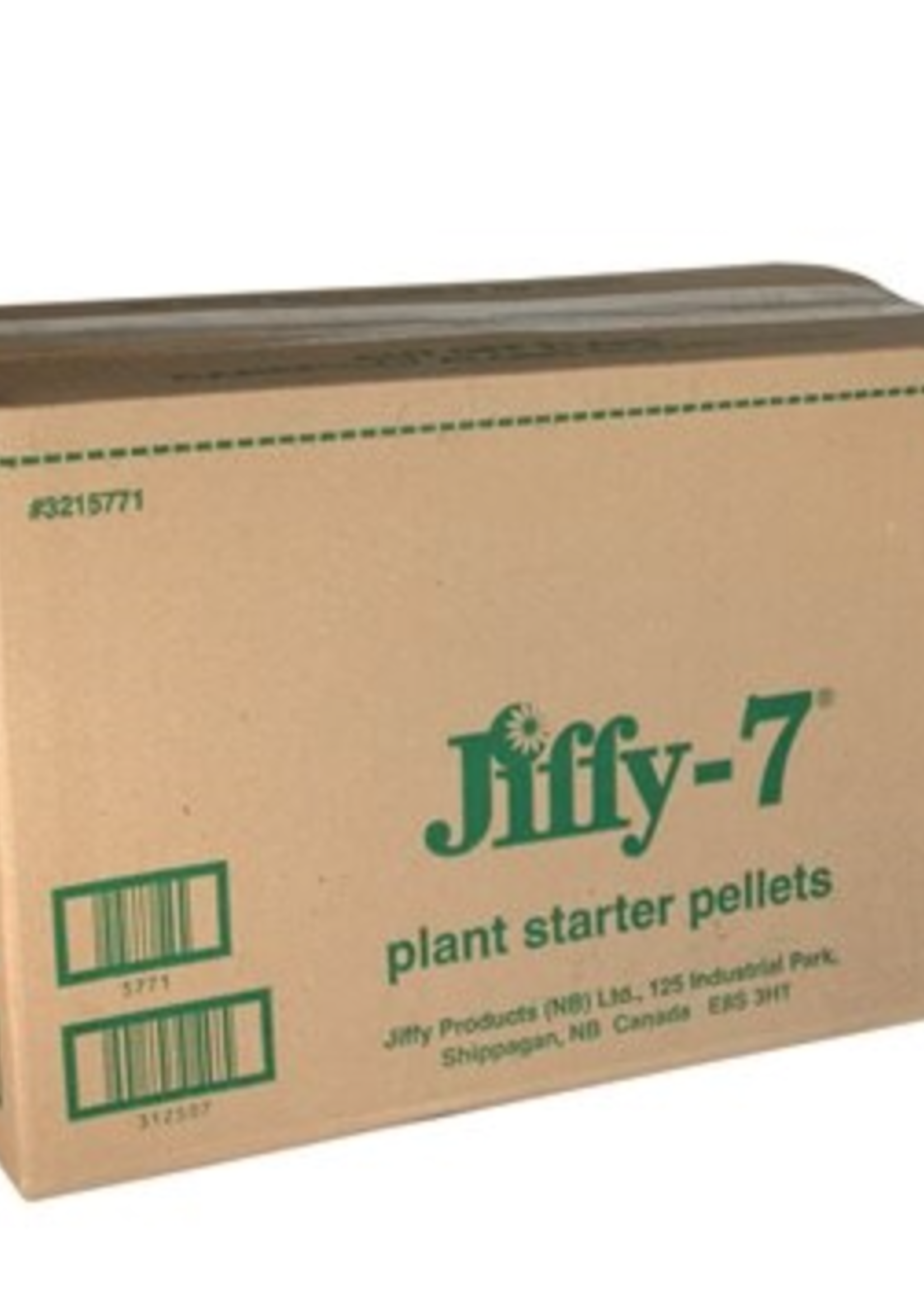 Jiffy-7 Peat Pellet 42x42mm 6mm indent Bulk 1000/cs