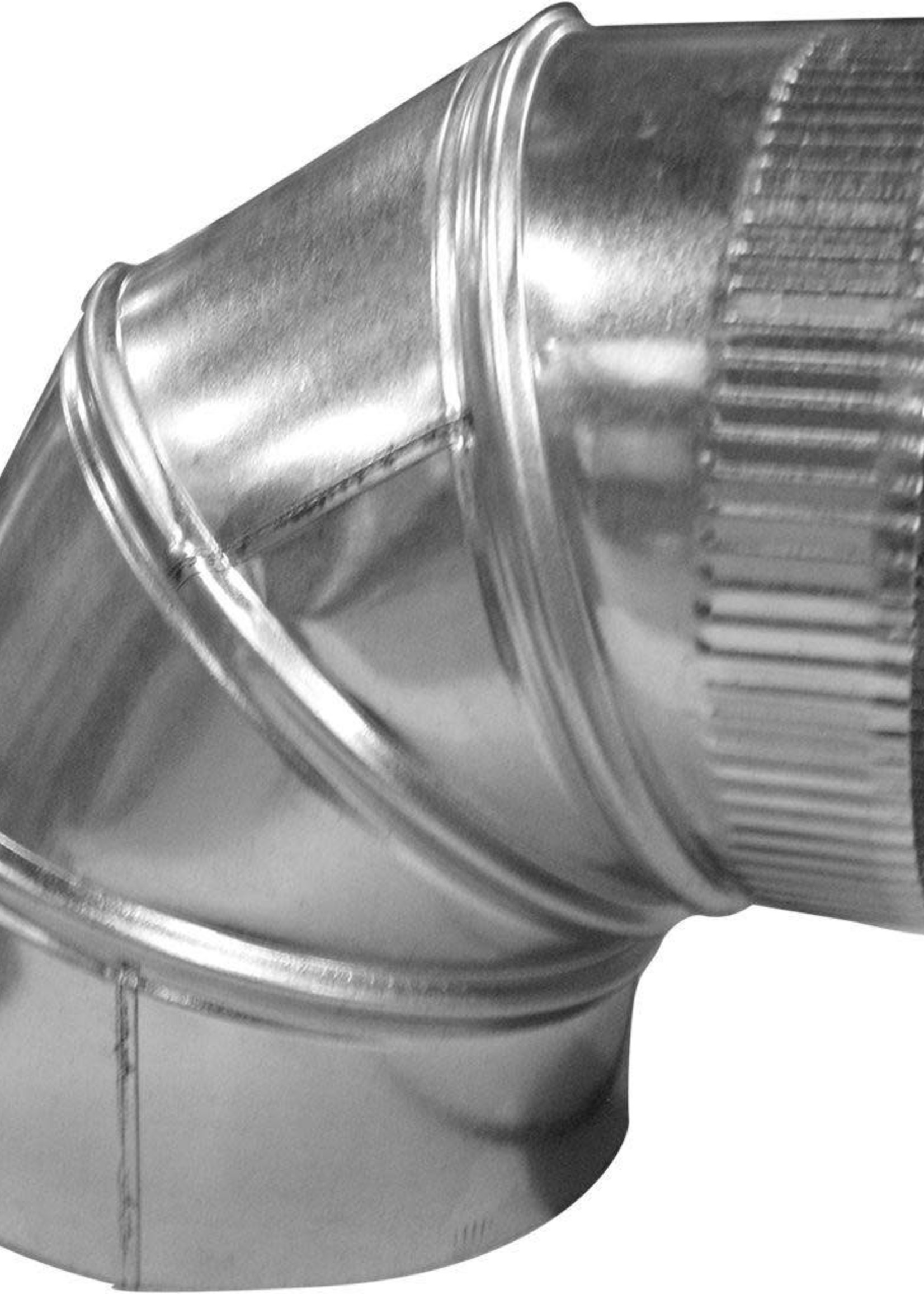 10 x 90 Elbow 26 GA Galvanized 541026