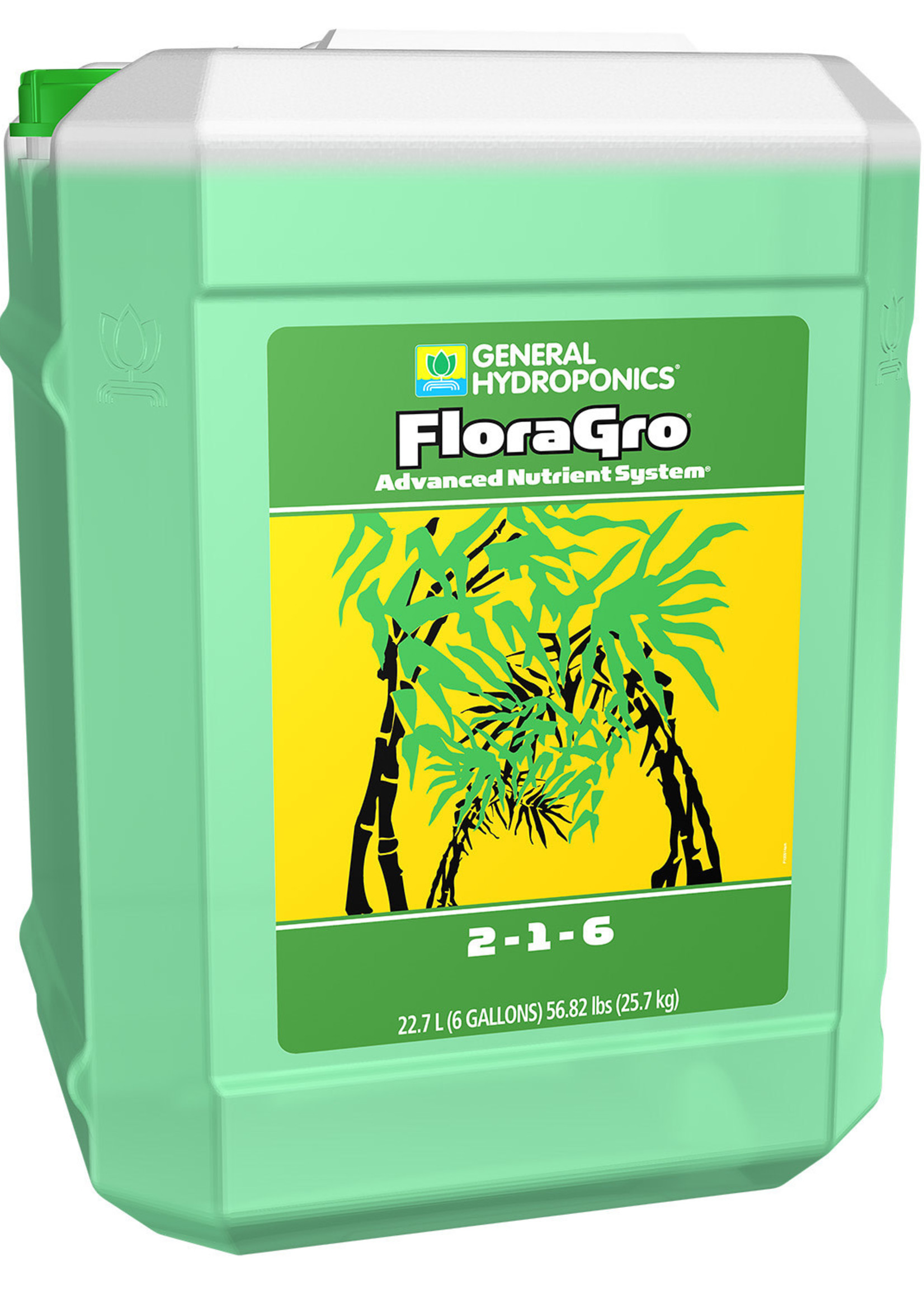 General Hydroponics GH Flora Gro 6 gallon