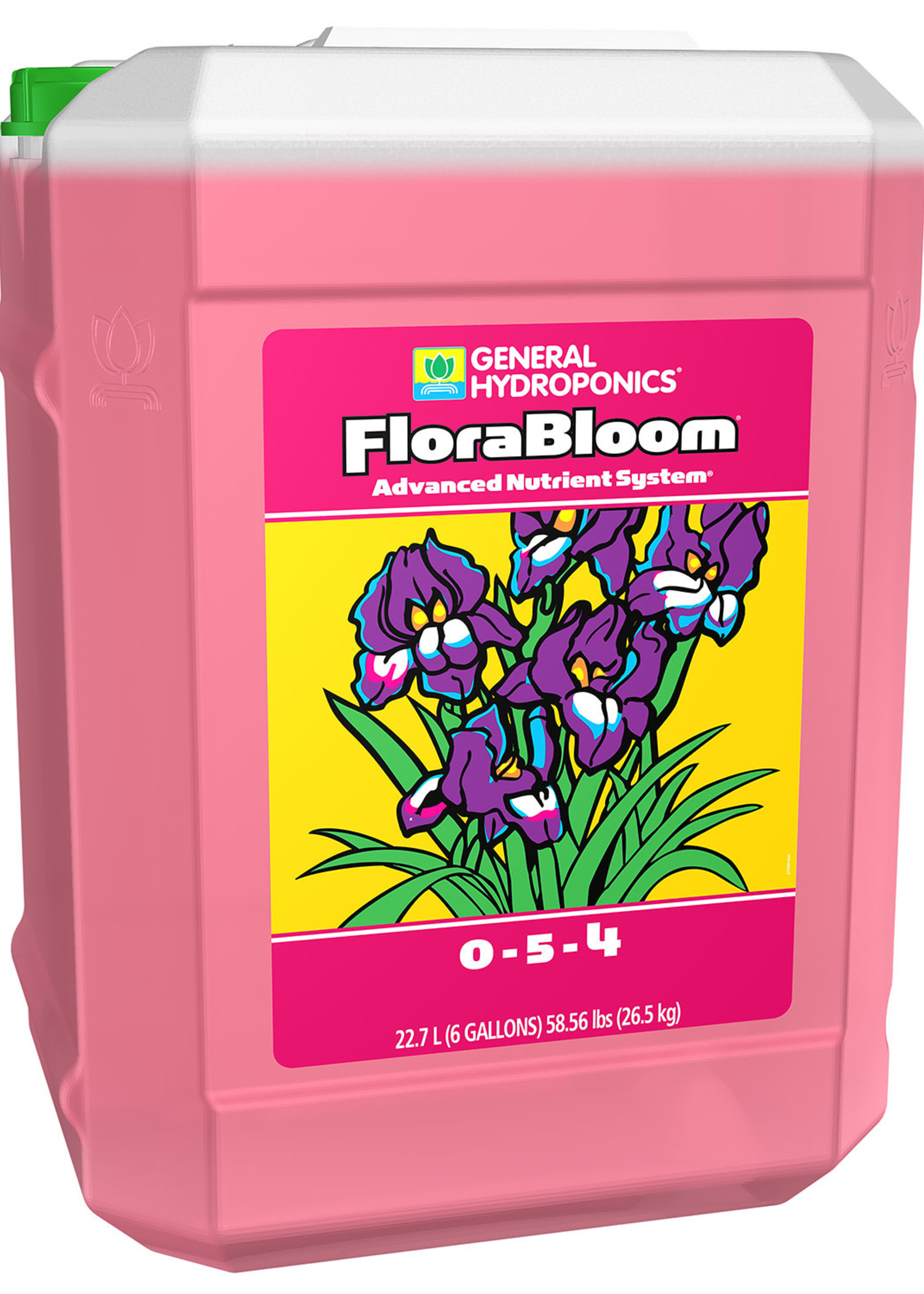 General Hydroponics GH Flora Bloom 6 Gallon