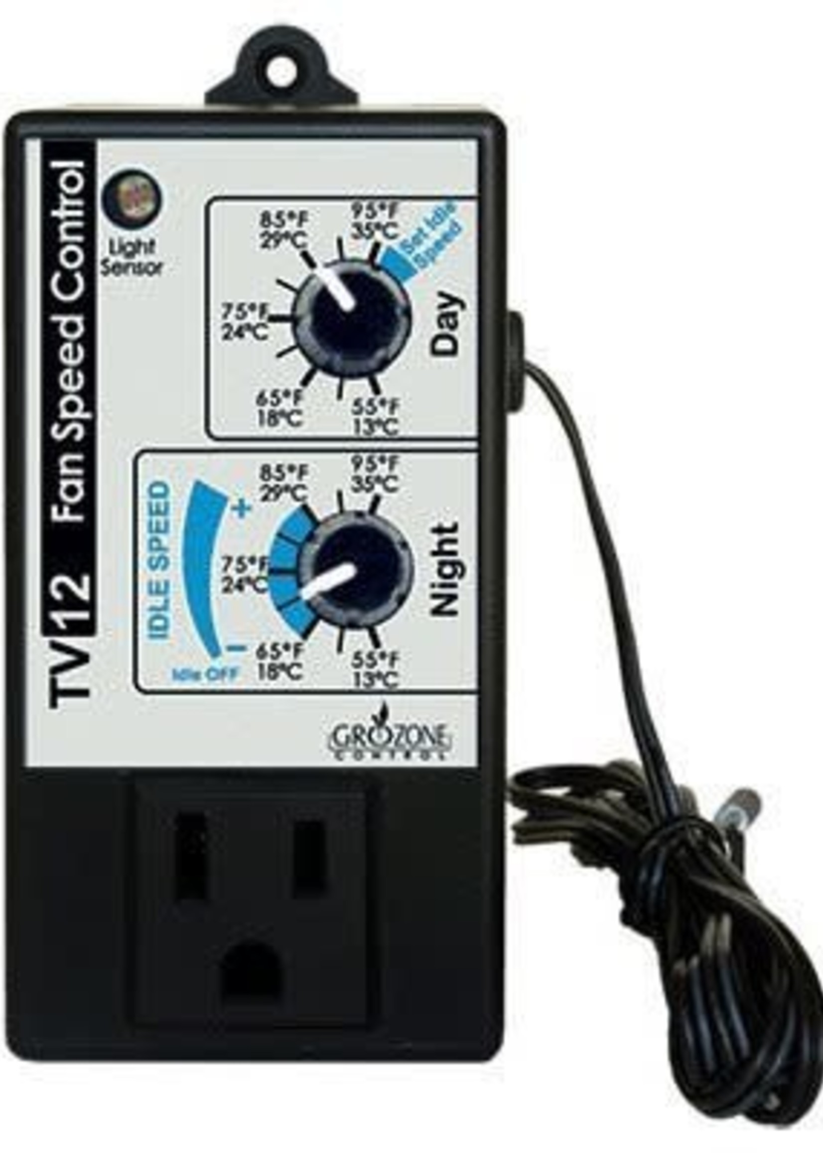 GroZone Fan Controller Day/Night TV12