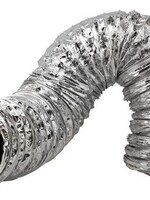 Ideal Air Ideal-Air Supreme Silver / Black Ducting 12 in x 25 ft