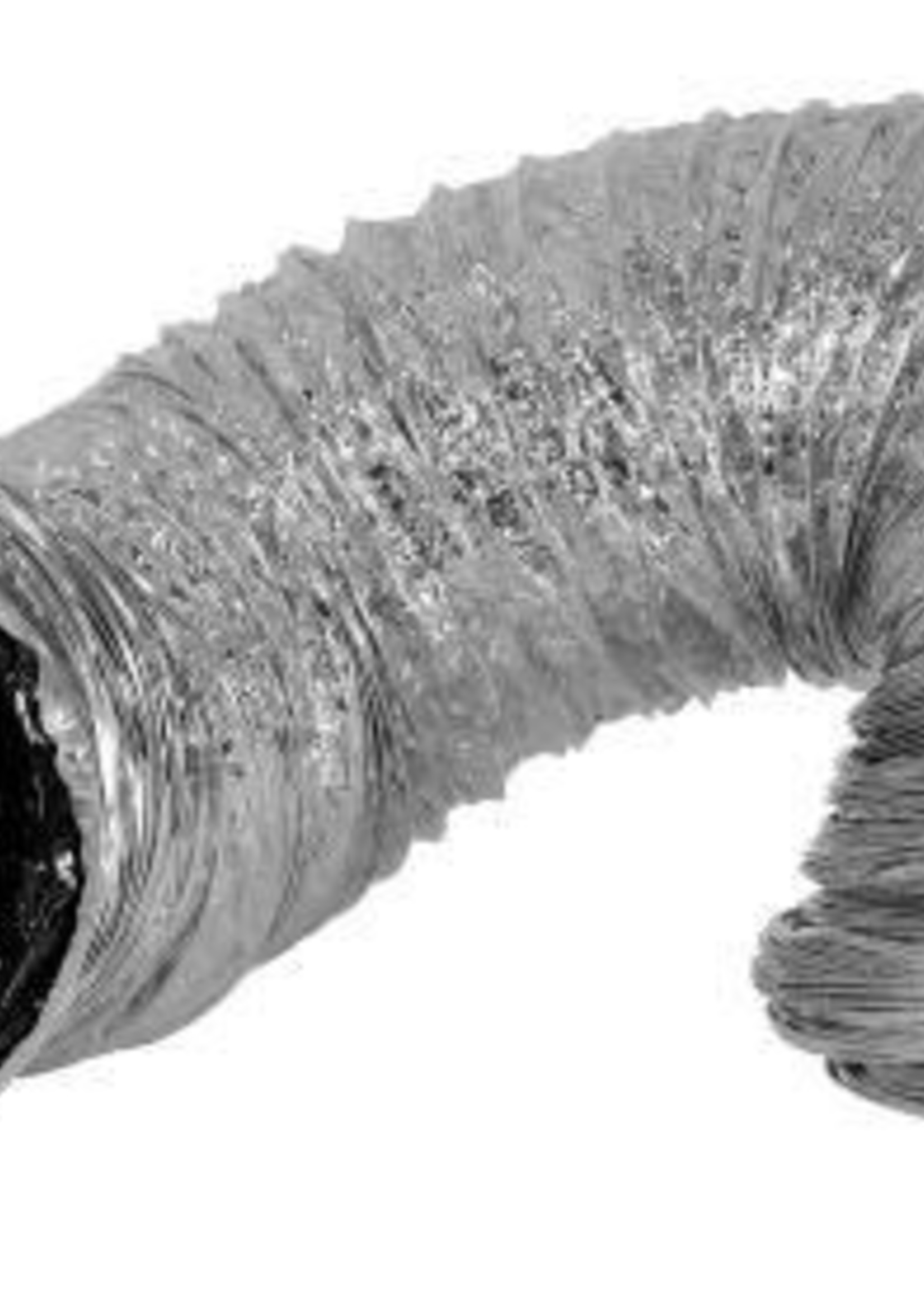 Ideal Air Ideal-Air Supreme Silver / Black Ducting 8 in x 25 ft