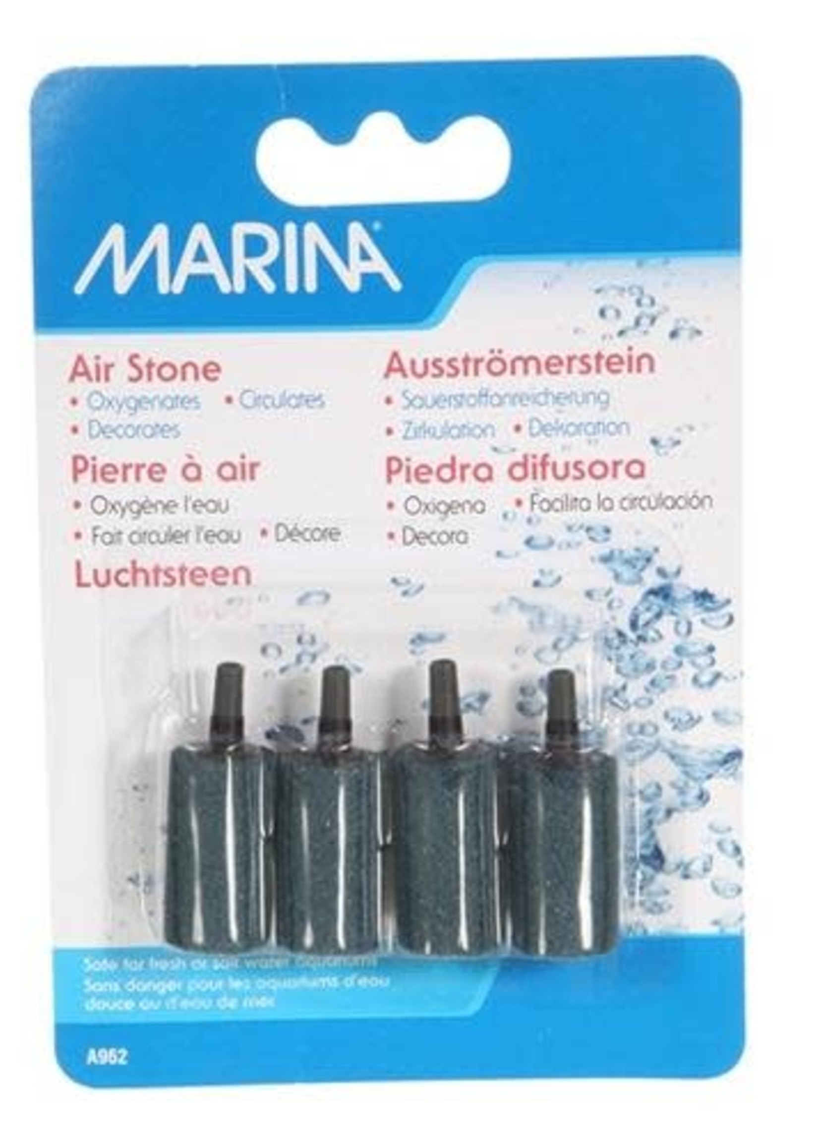 Marina Airstone Cylindrical 2.84cm 4 pk