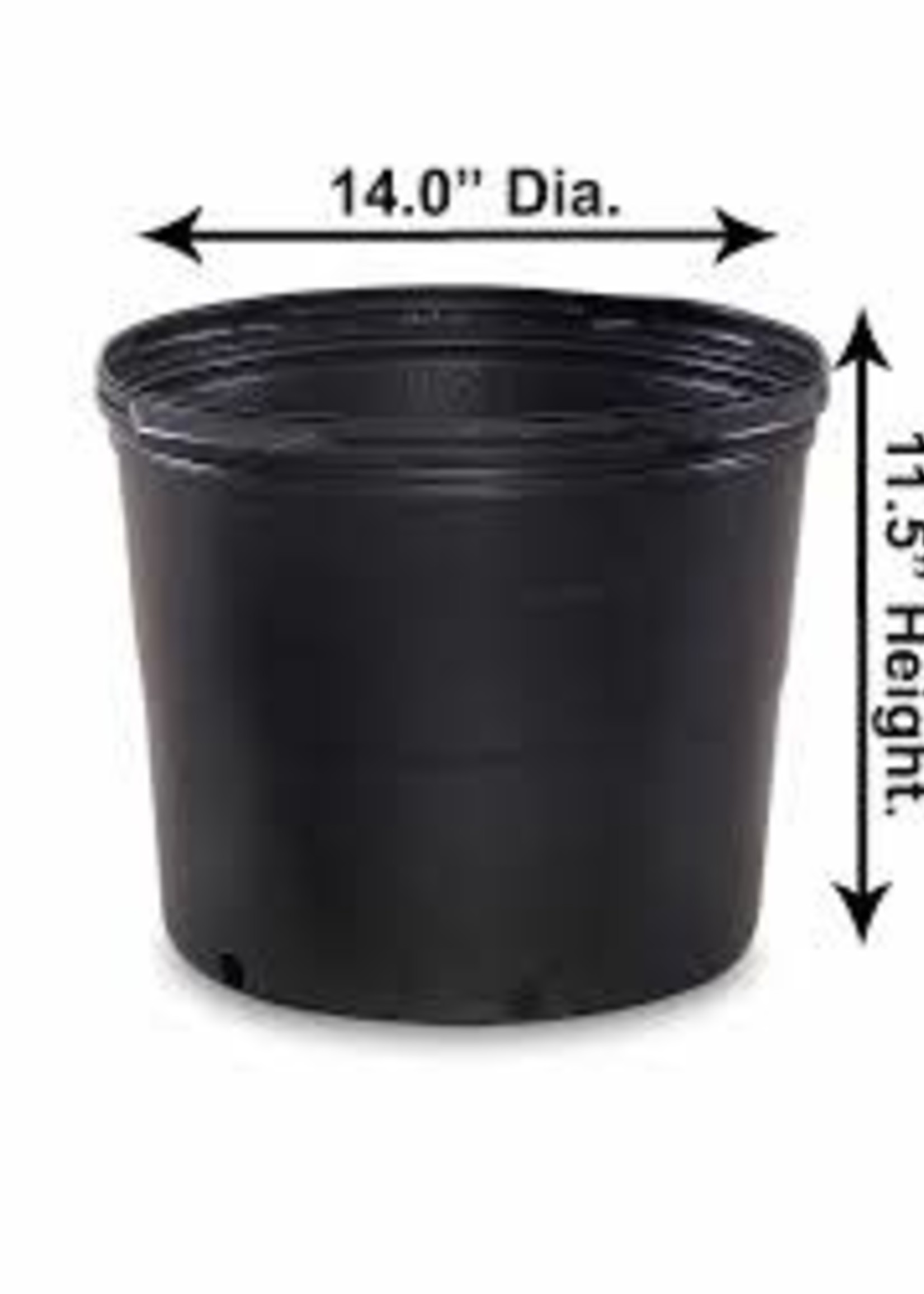 7 Gallon Nursery Pot (14 x 11.5") (soft)