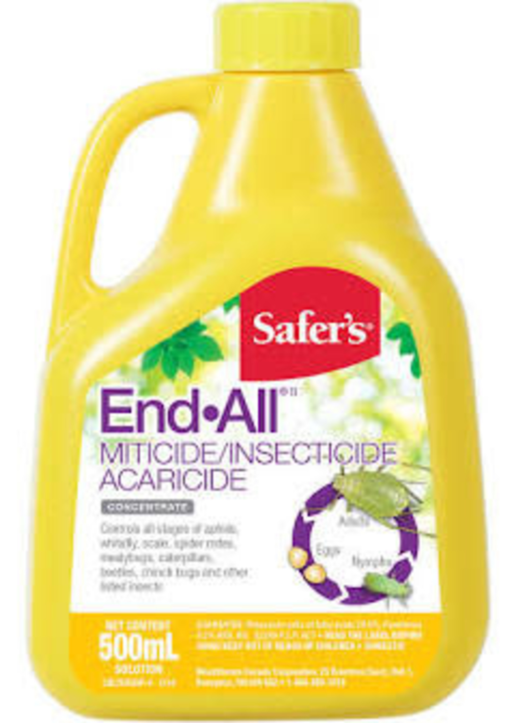 Safers End-All 500ML CONC 12/Case