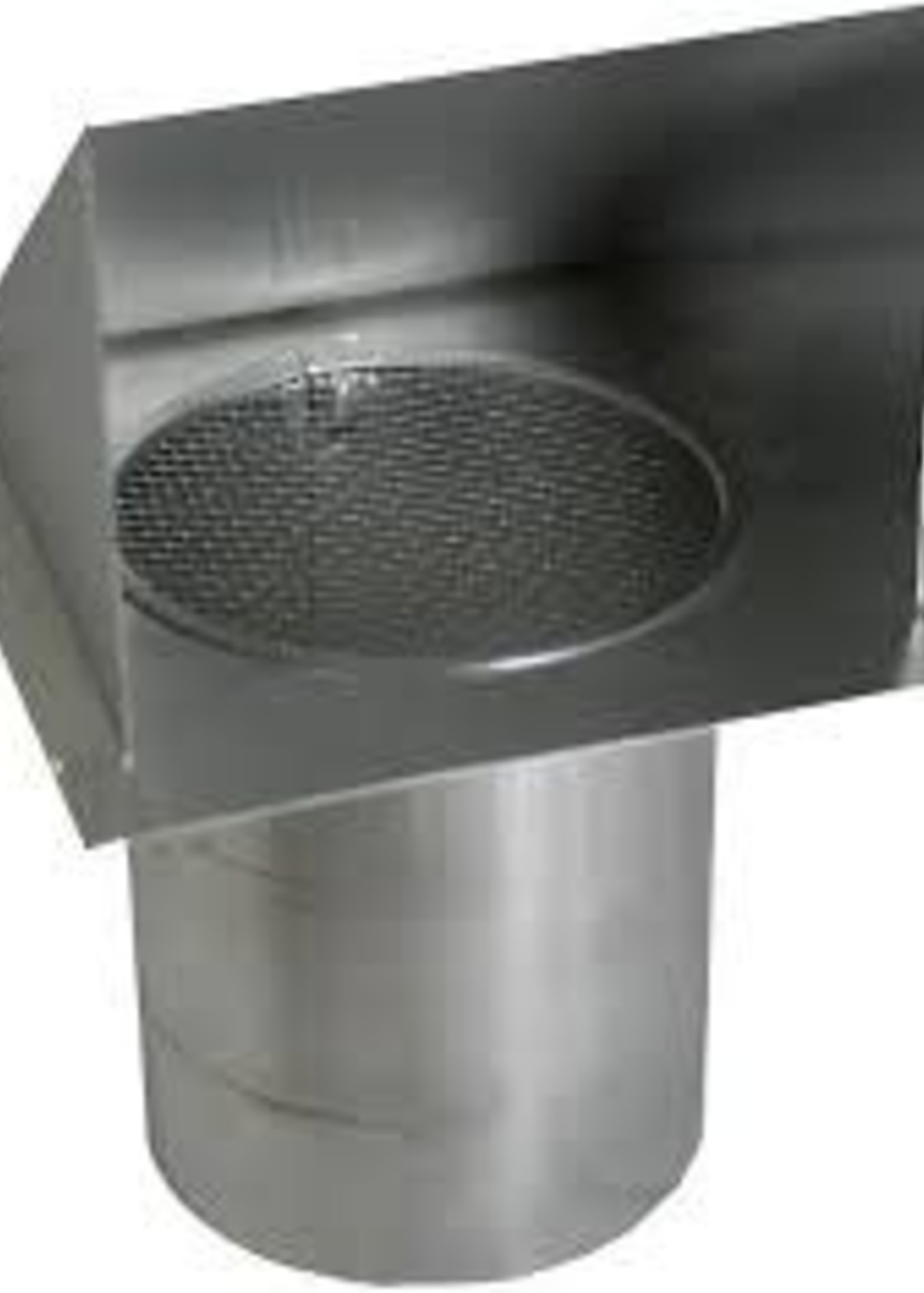 6" Galvanized Fresh intake