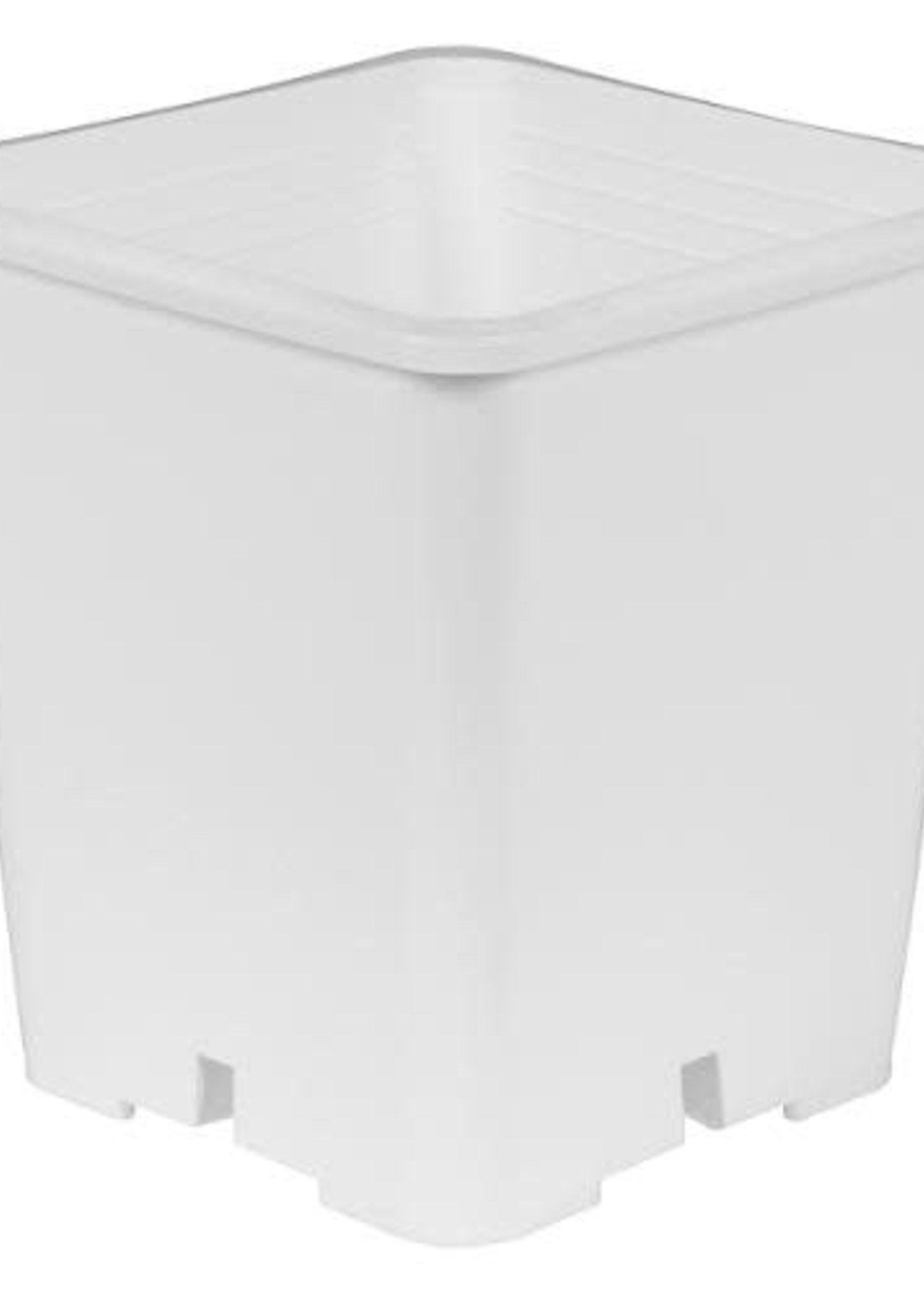 Gro Pro Premium White Square Pot 9 x 9 in 10.5 in