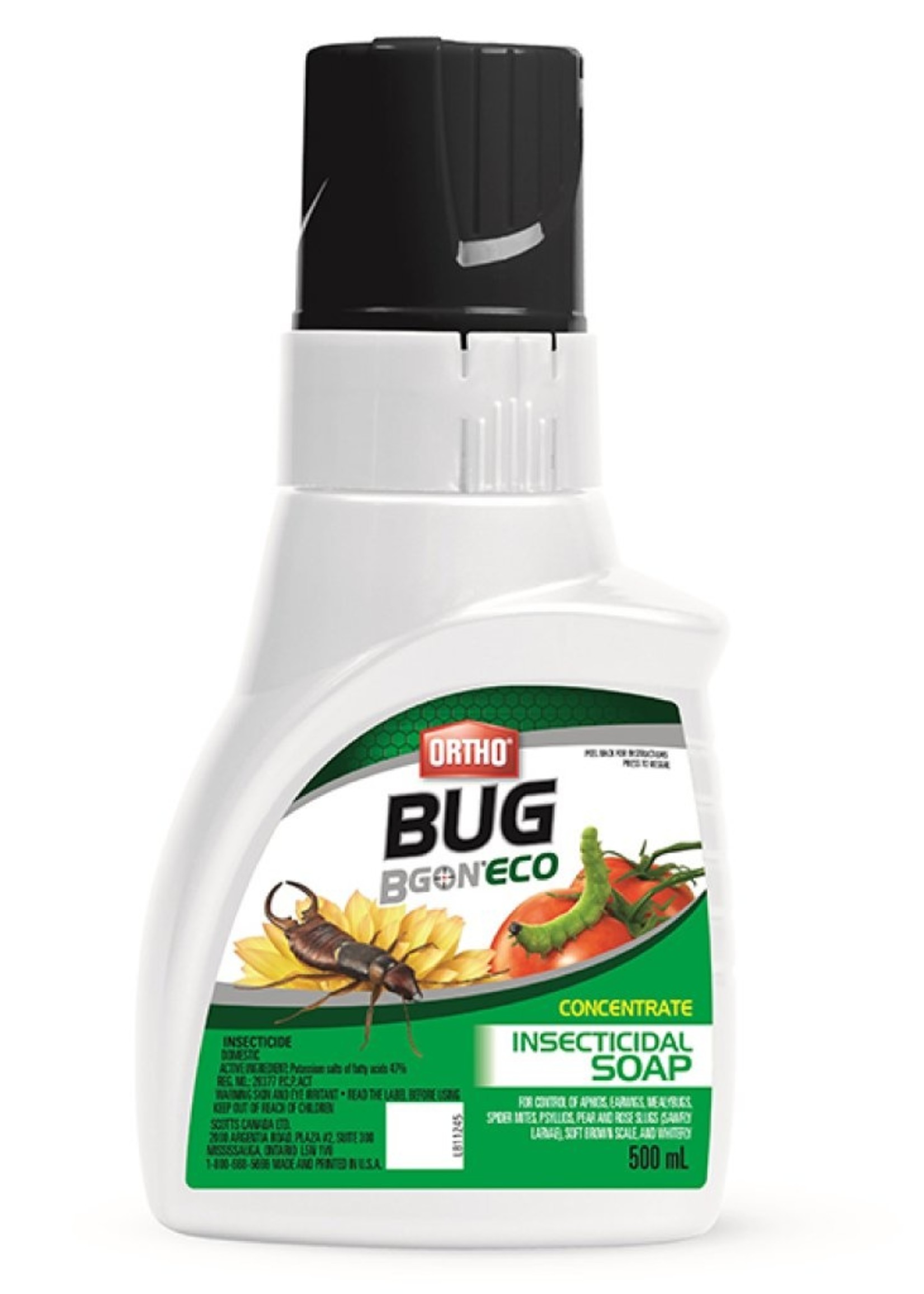 Ortho Bug B Gon ECO Insecticidal Soap Concentrate 500ml (1 each=1 case of 12)