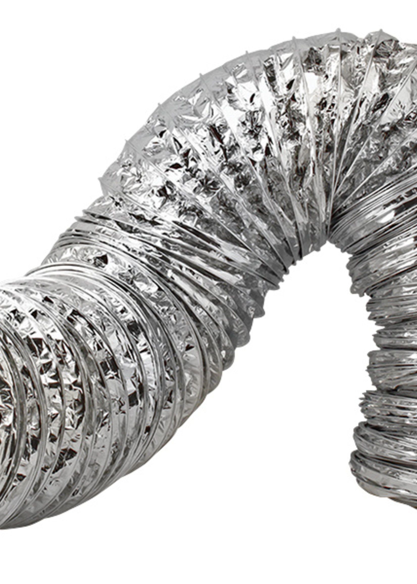 Ideal Air Ideal-Air Supreme Silver / Black Ducting 6 in x 25 ft