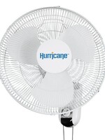 Hurricane Hurricane Classic Oscillating Wall Mount Fan 16'' in