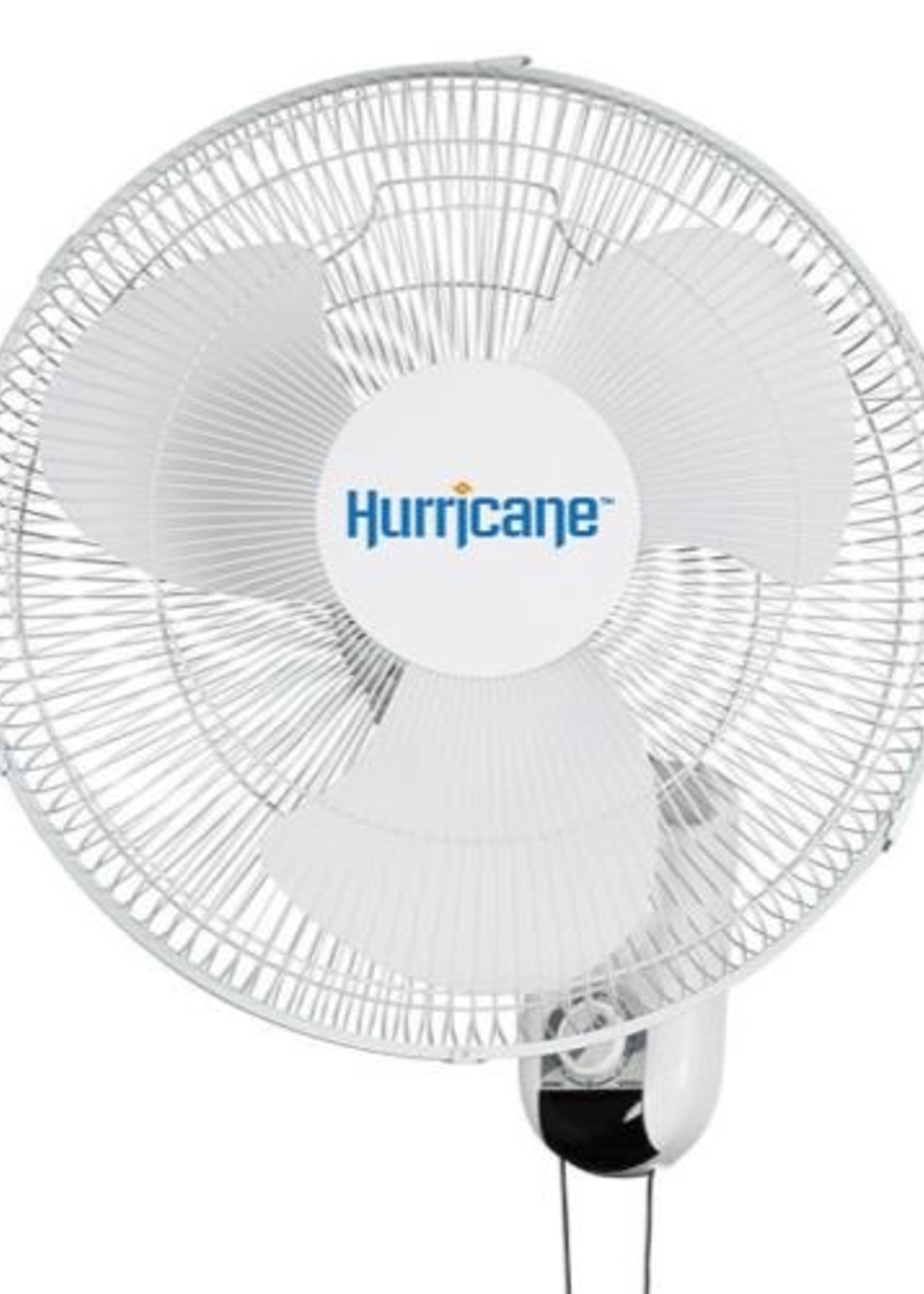Hurricane Hurricane Classic Oscillating Wall Mount Fan 16'' in