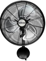 Hurricane Hurricane Pro High Velocity Oscillating Metal Wall Mount Fan 16 in