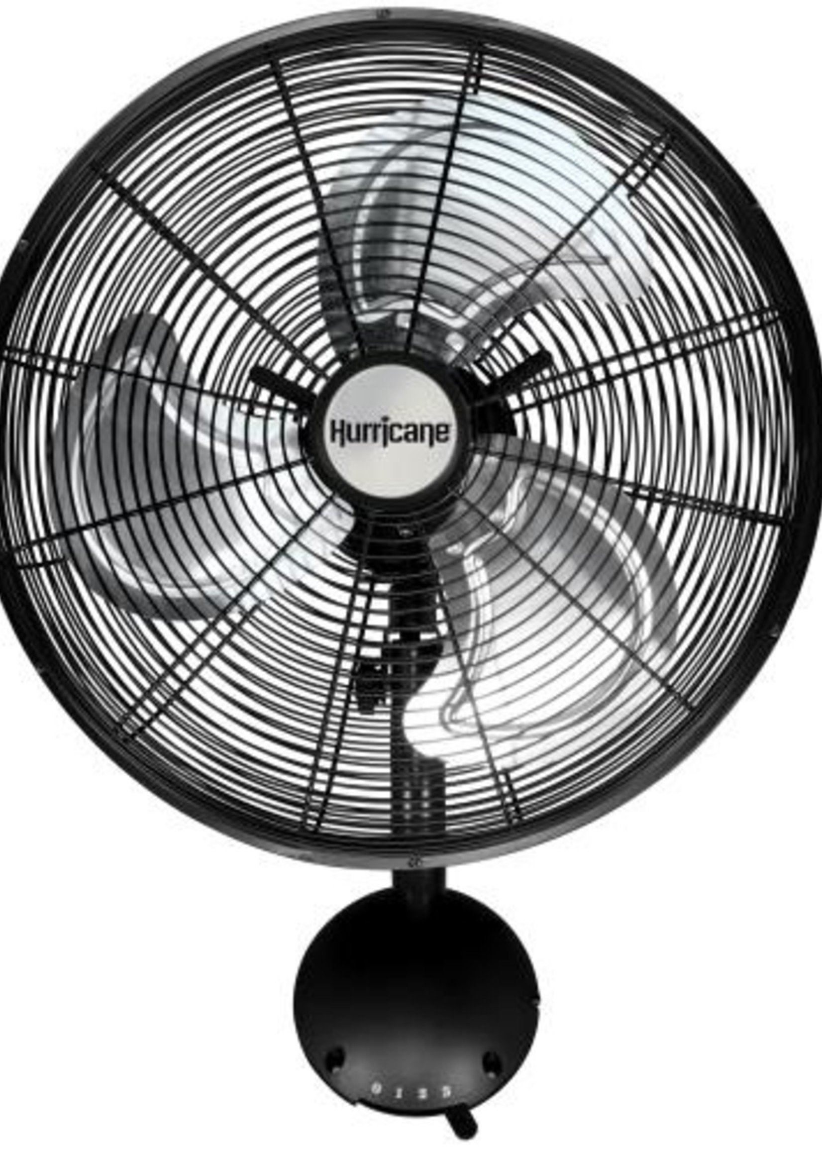 Hurricane Hurricane Pro High Velocity Oscillating Metal Wall Mount Fan 16 in