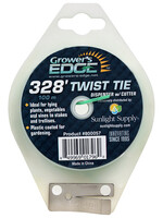 Growers Edge Grower's Edge Green Twist Tie Dispenser w/ Cutter - 328 ft