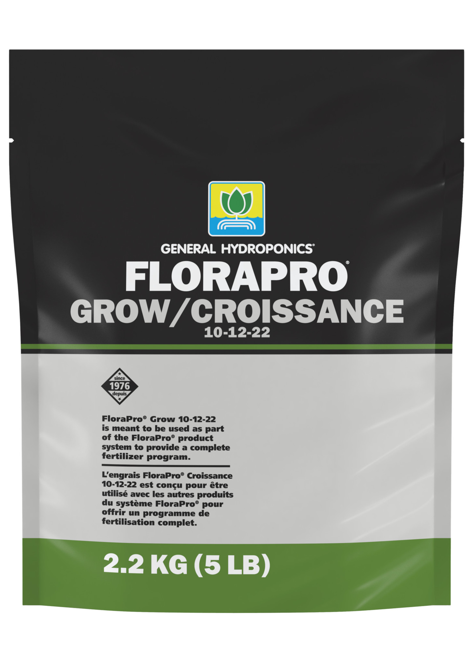 General Hydroponics GH FloraPro Grow CDN 5 lb (6/Cs)