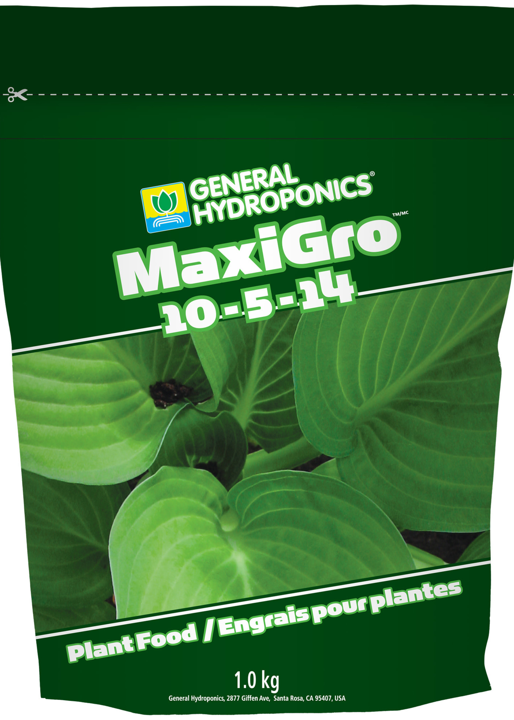 General Hydroponics GH MaxiGro 2.2 lb (12/Cs)