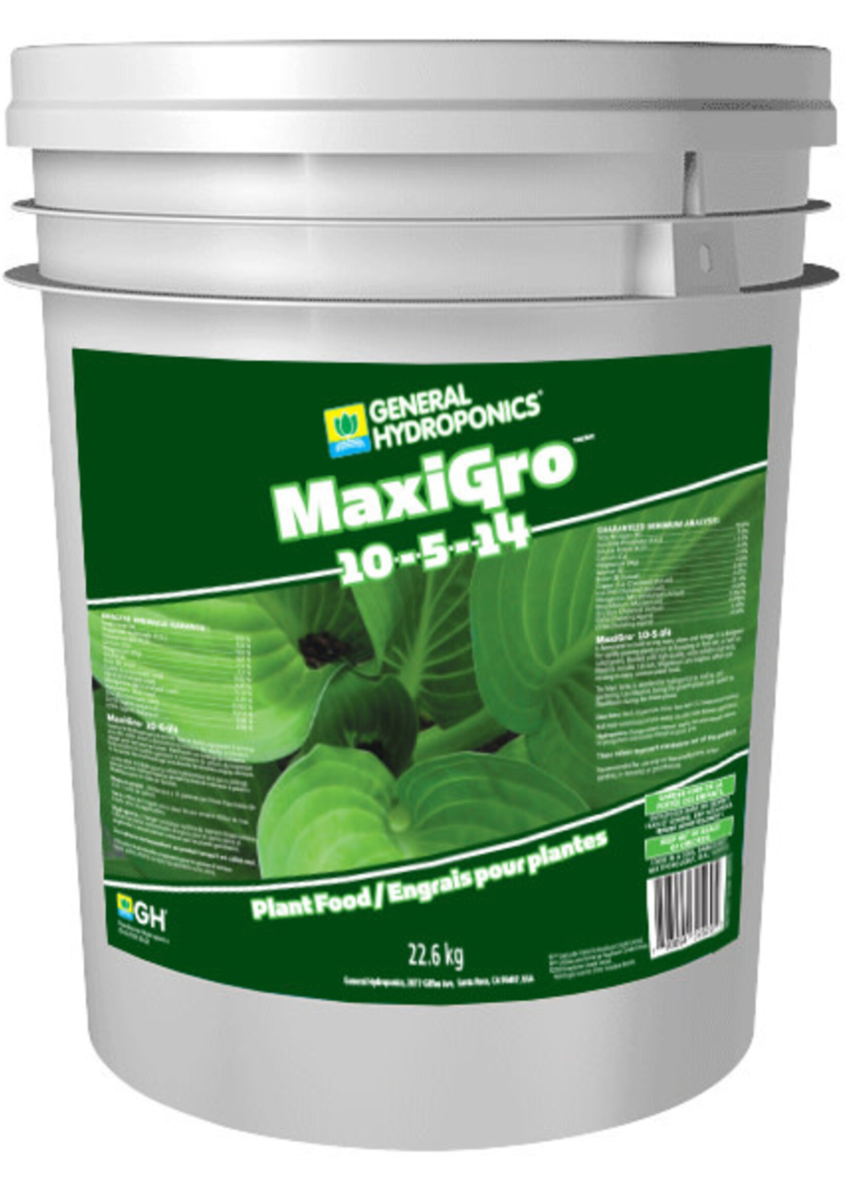 General Hydroponics GH MaxiGro 50 lb