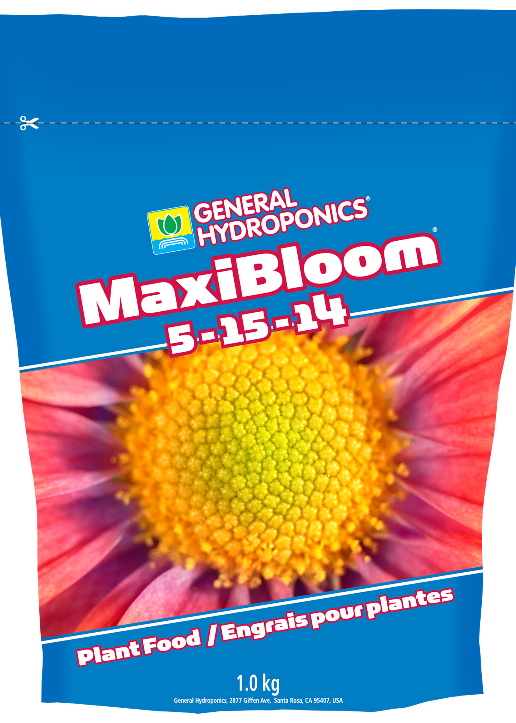 General Hydroponics GH MaxiBloom 2.2 lb (12/Cs)