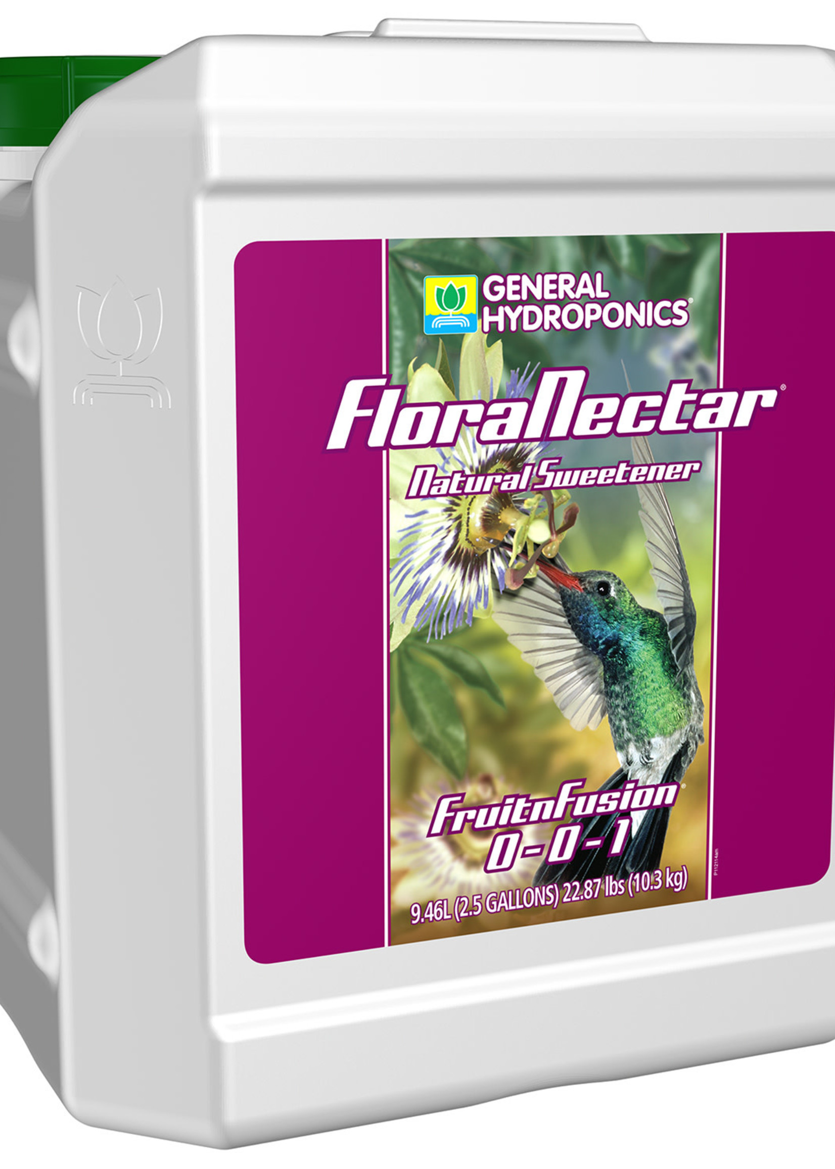 General Hydroponics GH Flora Nectar FruitnFusion 2.5 Gallon (2/Cs)