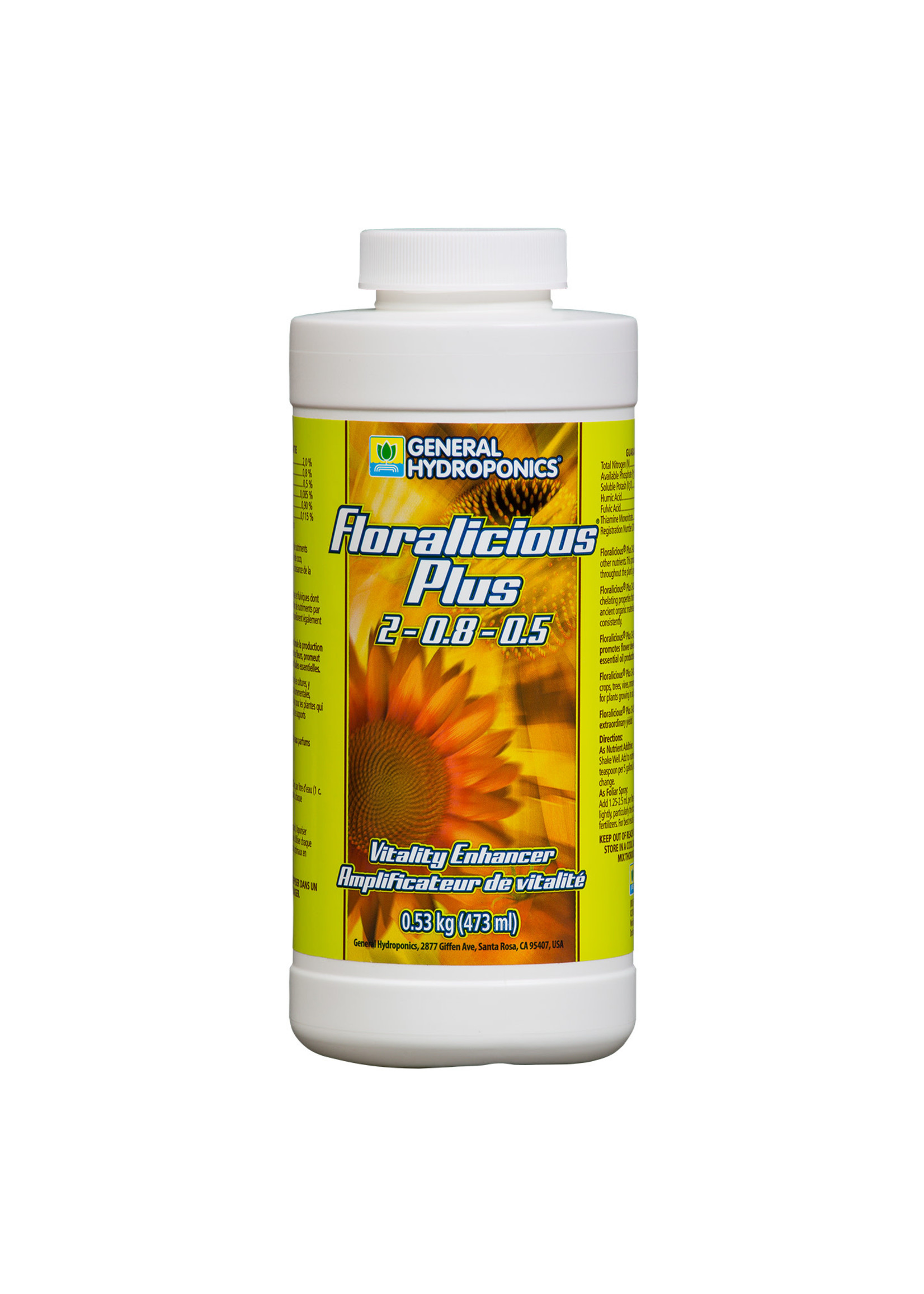 General Hydroponics GH Floralicious Plus Quart (12/Cs)